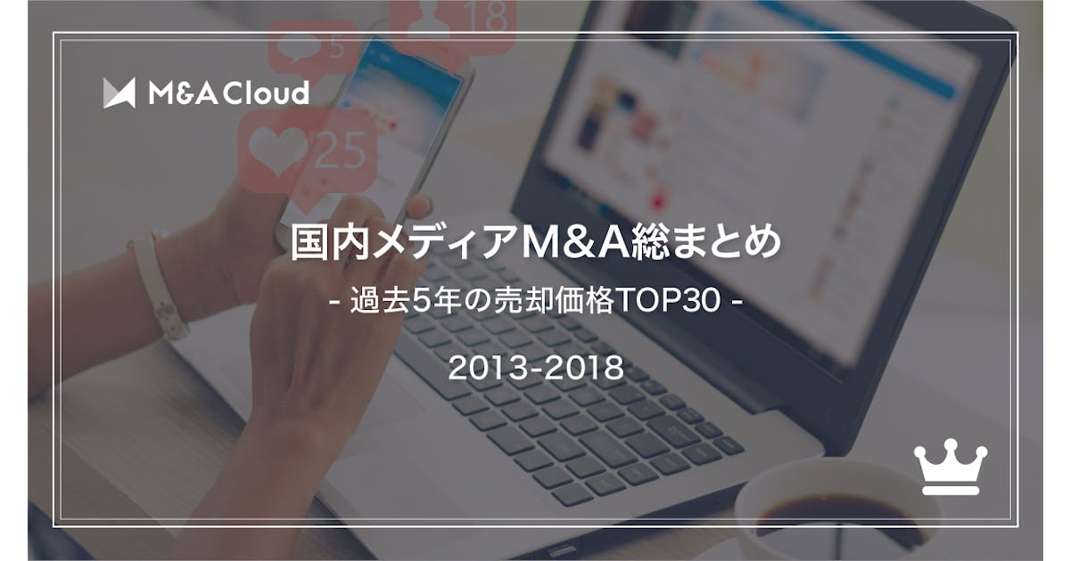 国内メディアM&A総まとめシート(2013~2018)