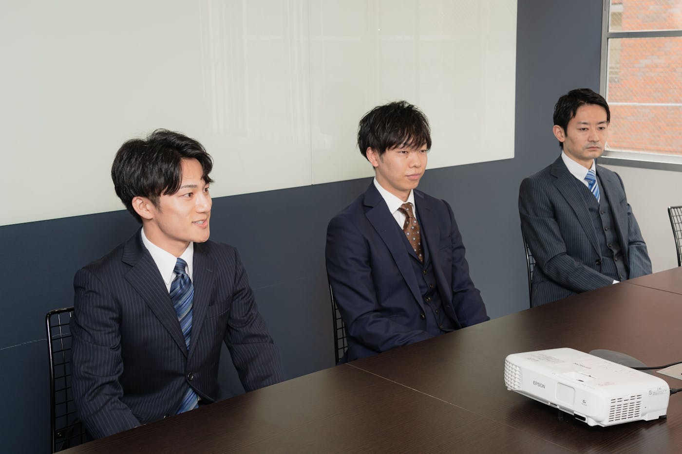 マラトンキャピタル アソシエイトの佐藤氏、同 取締役の和田氏、同 代表取締役の小野氏