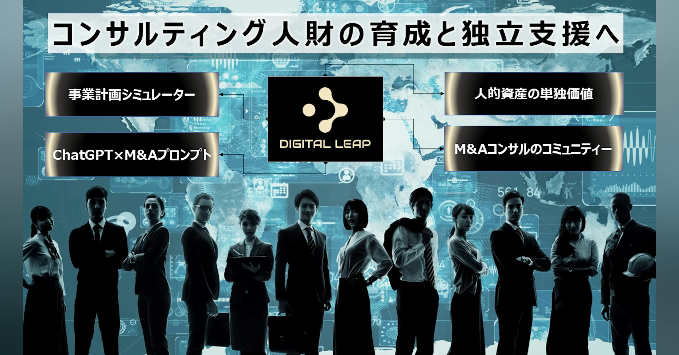 AI×M&Aコンサルツール「M&A交渉ゲームⓇ」で、B2B、B2Cコンサルの育成と独立を支援します!